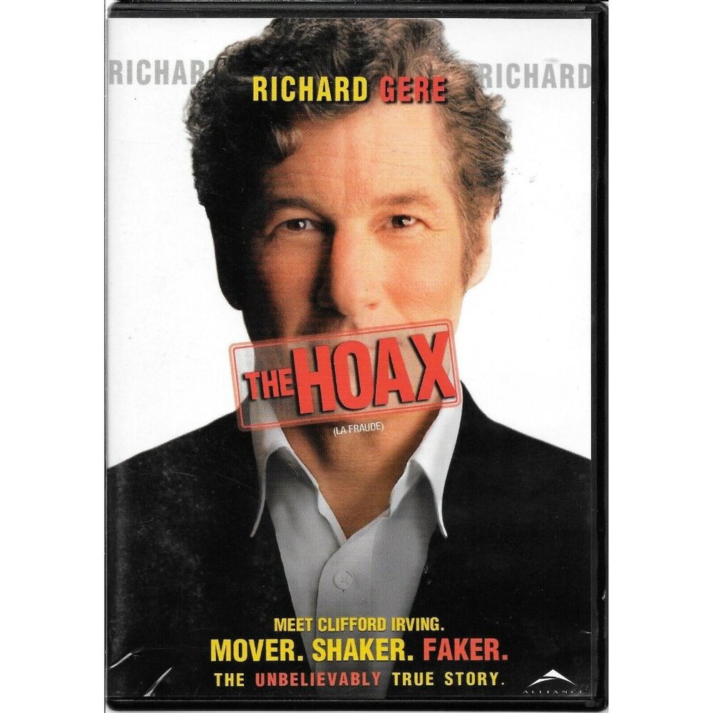 The Hoax DVD Richard Gere Drama Movie  Bilingual - Canadian Release - DVD 4235
